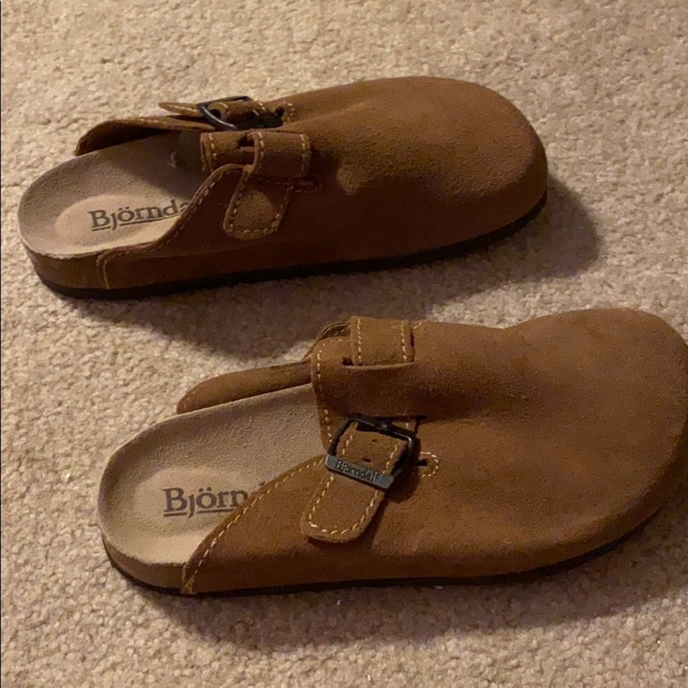 Bjorndal Harvard suede mules